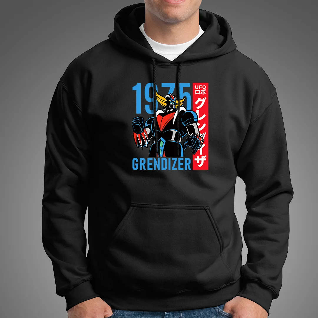 Grendizer 1975 Black Hoodie