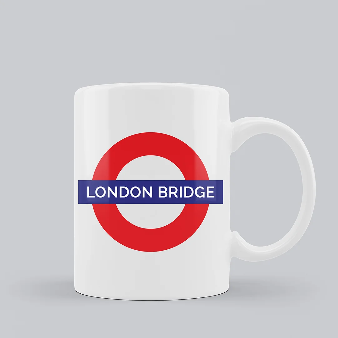London Bridge Underground Mug