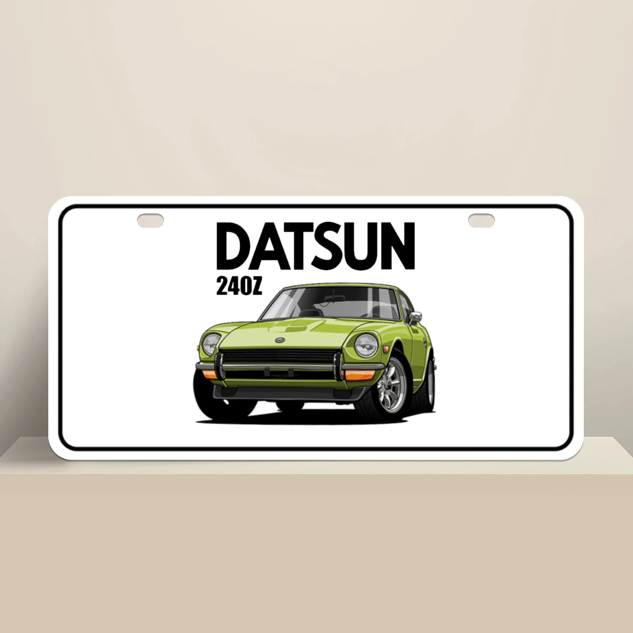 1970 Green Datsun 240Z Plate