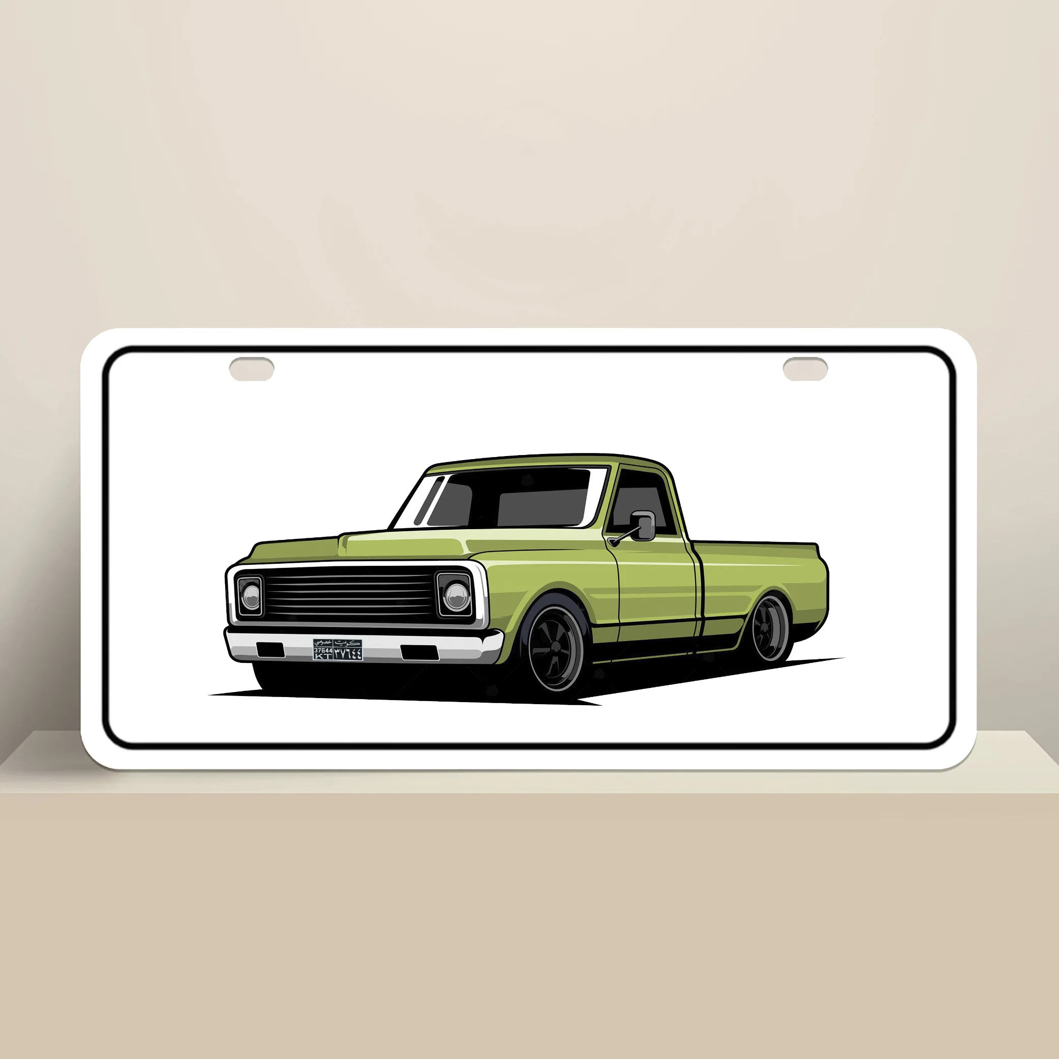 1970s Chevy C10 Truck Plate