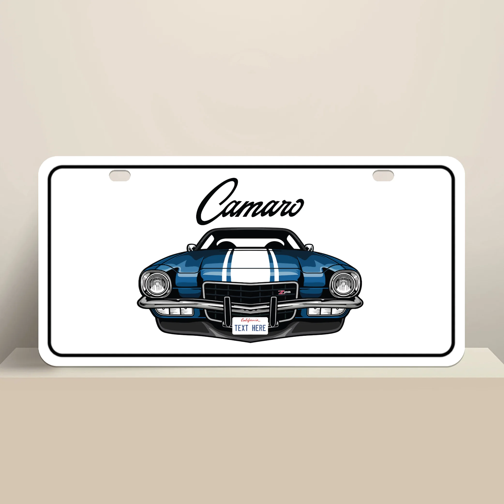 1973 Chevrolet Camaro Z28 Plate