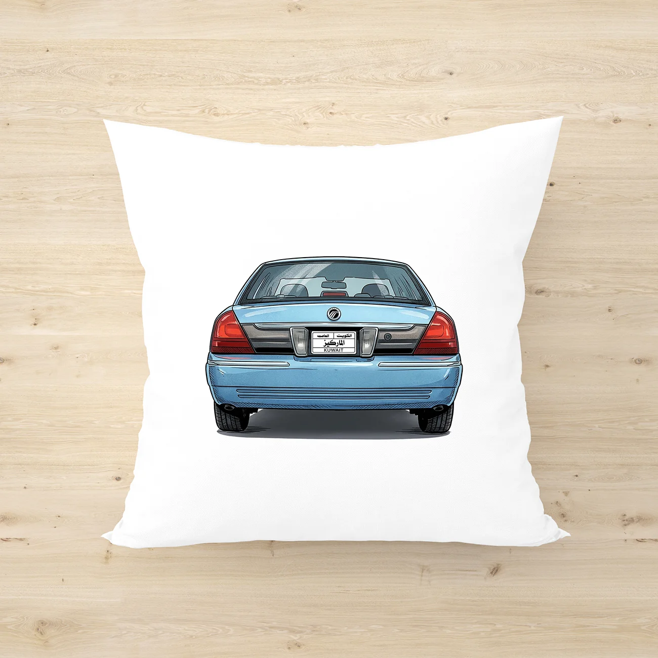 Mercury Grand Marquis Throw Pillow